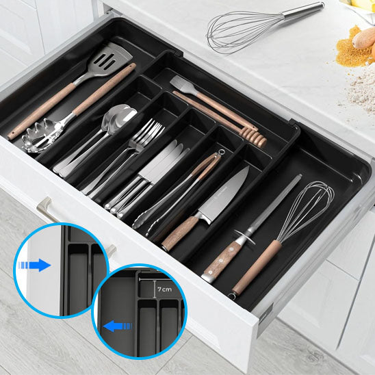 range couverts tiroir pliable