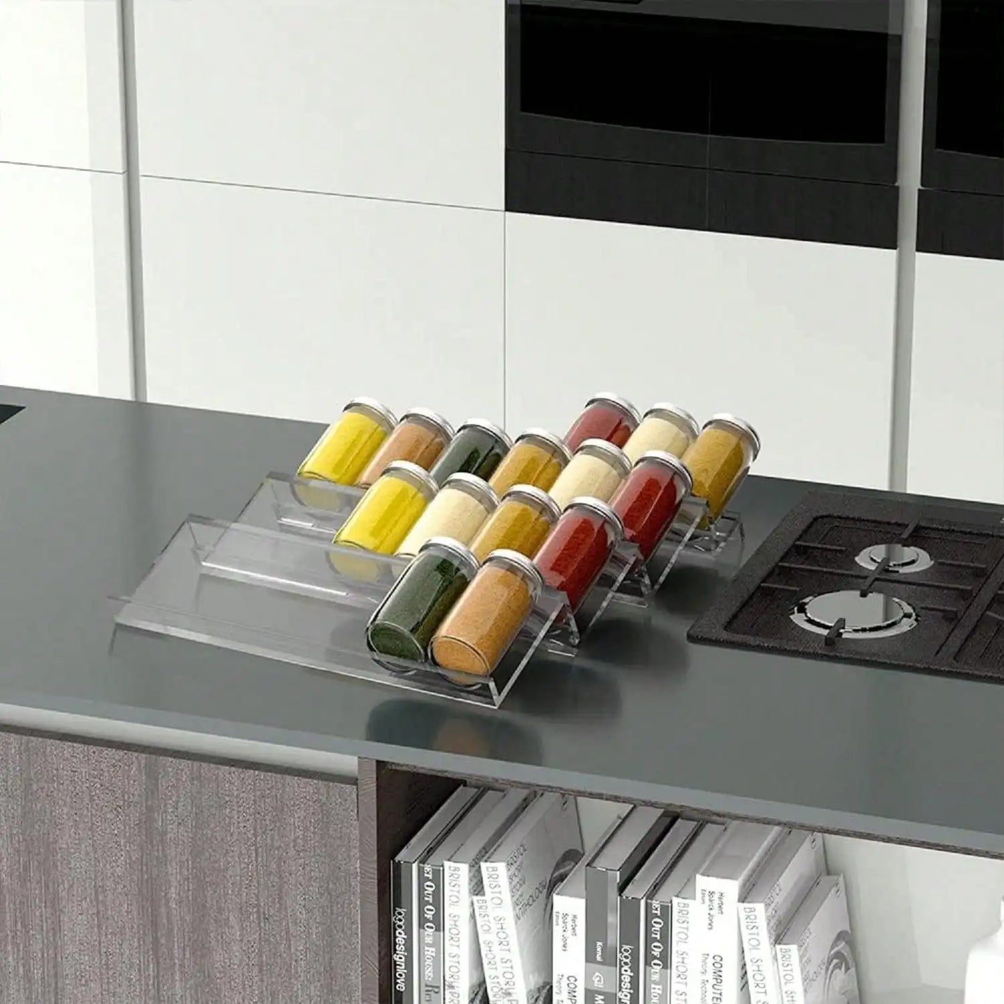 range epice pour tiroir bouteilles epices-alignees