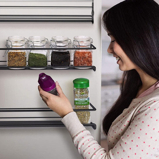 rangement epices mural organisateur condiments