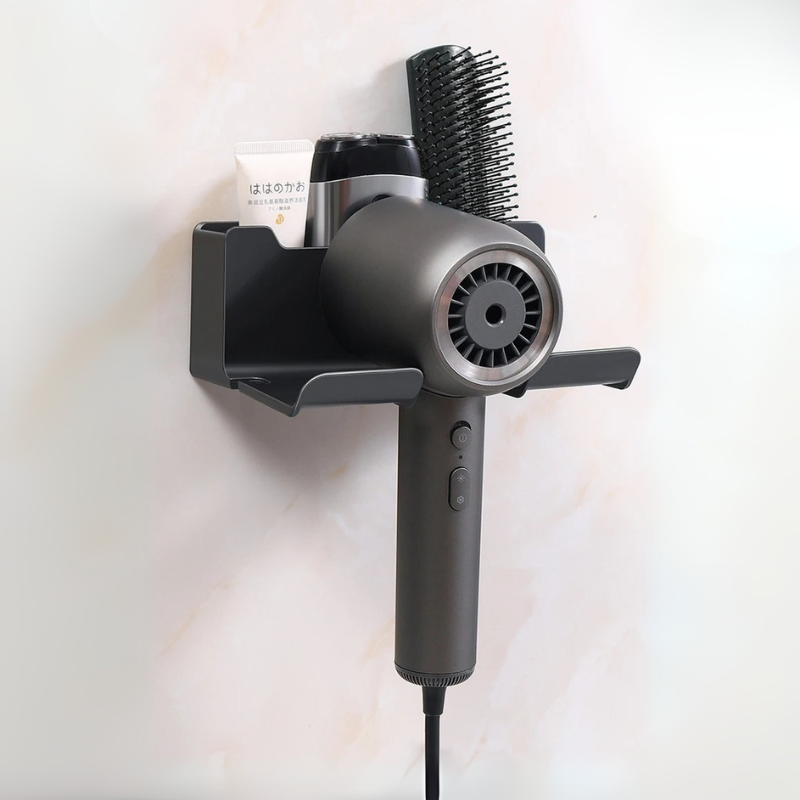 support seche cheveux design antirouille