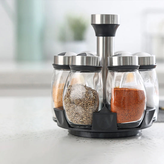 Rangement epices carrousel a epices design