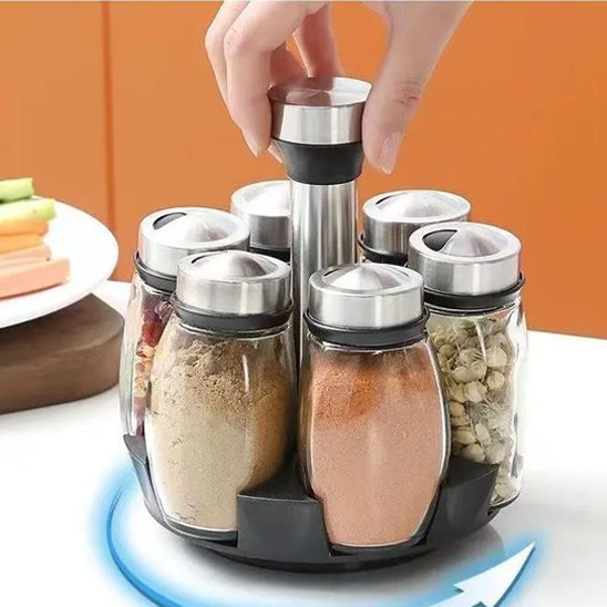 Rangement epices pots acondiments