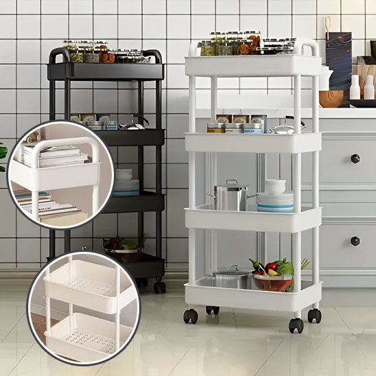 desserte a roulette rangement salle de bain