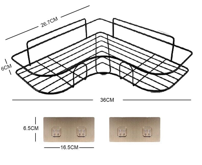 MonRangeTout™ - Etagère multifonction de bain - Chic Organisée