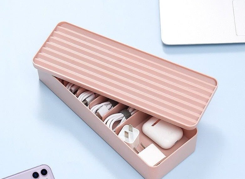 MyCableBox™ - Boite de rangement pour câbles - Chic Organisée