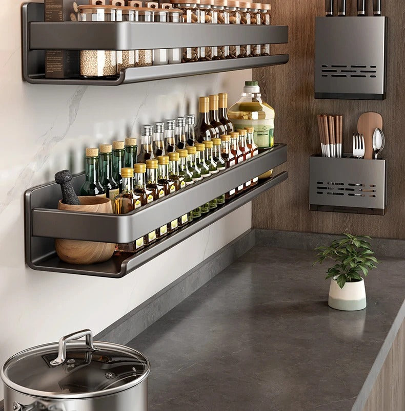 range bouteille mural fixation solide