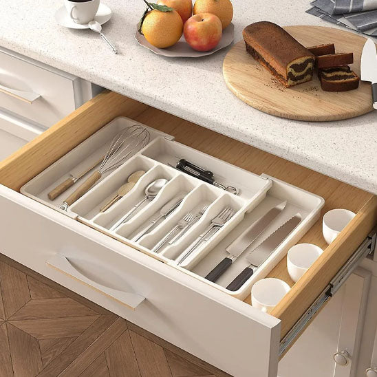 range couverts tiroir extensible
