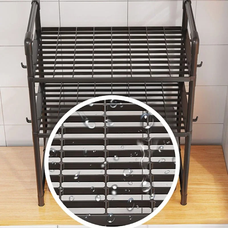 rangement cuisine placard ouverture libre